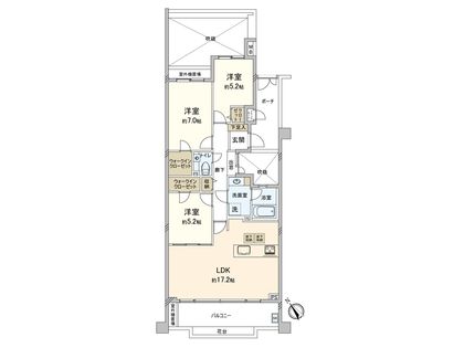 間取図(平面図)