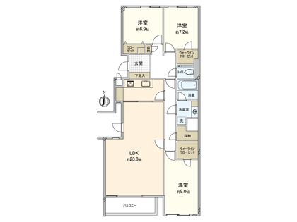 間取図(平面図)