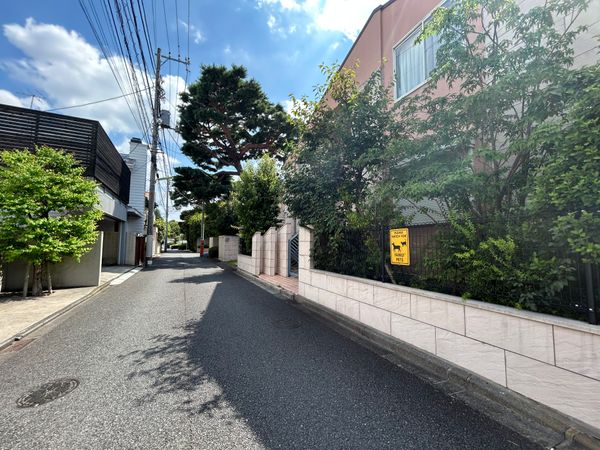 前面道路含む外観