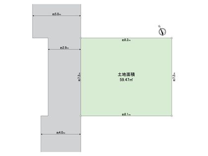 和泉本町3丁目 土地 区画図