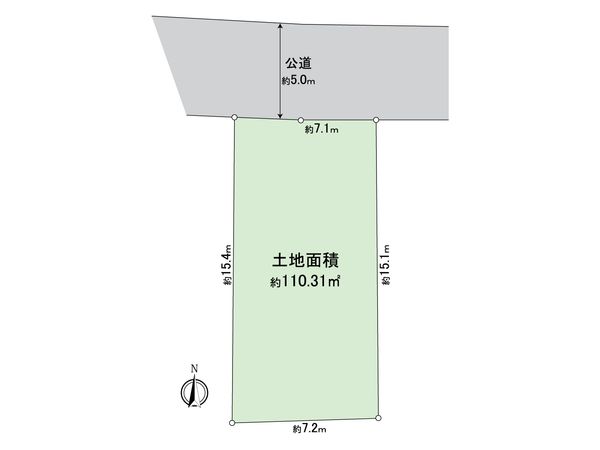 瀬田5丁目 土地 区画図 瀬田5丁目 土地 区画図