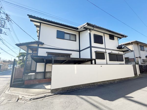 岩戸南2丁目 土地 前面道路含む外観