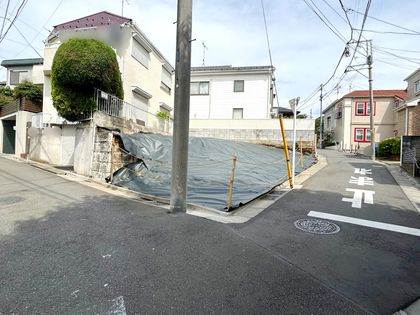 砧4丁目 建築条件付き売地 土地写真