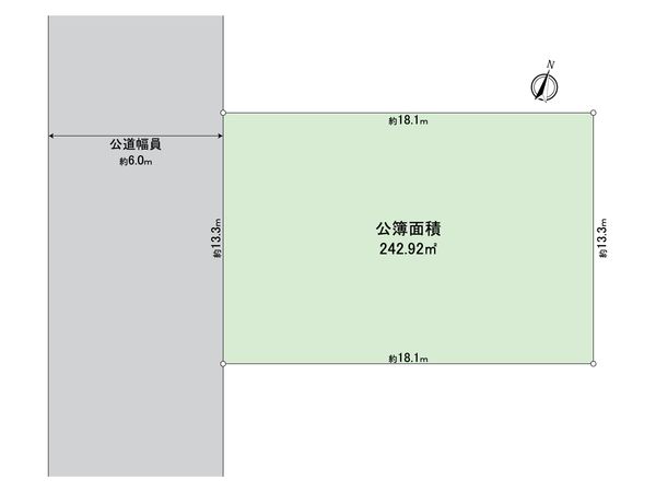 砧1丁目 土地 区画図 砧1丁目 土地 区画図