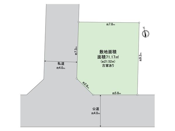 粕谷3丁目 土地 区画図 粕谷3丁目 土地 区画図