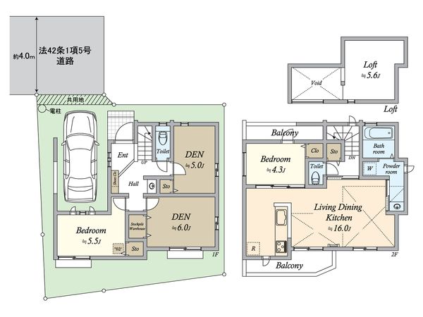 間取図(平面図)
