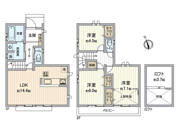 間取図(平面図)