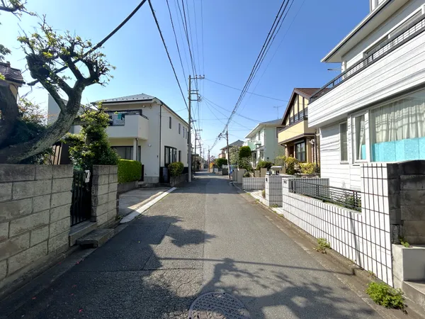 前面道路の景観