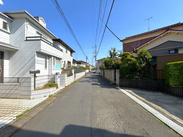 前面道路の景観