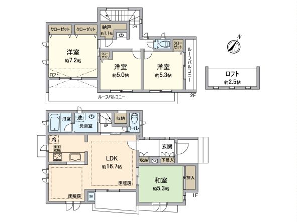 間取図(平面図)