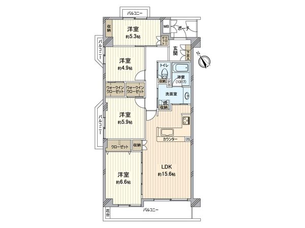 間取図(平面図)