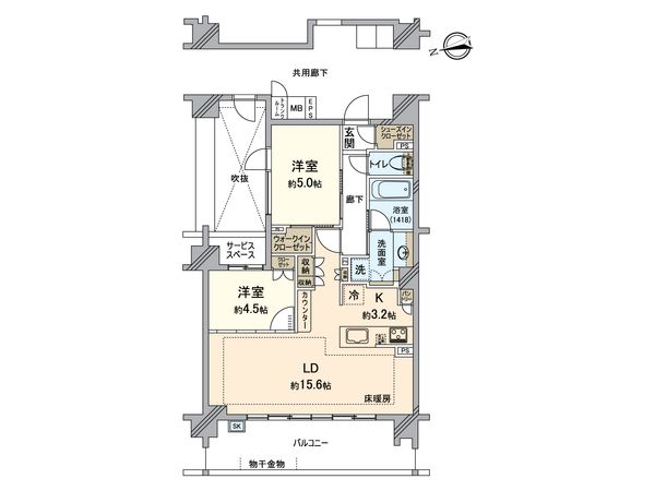 リーフィアレジデンス狛江スタイルアベニュー 間取図(平面図) 間取図(平面図)