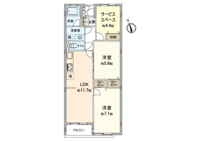 ライオンズマンション喜多見 間取図(平面図) ライオンズマンション喜多見 間取図(平面図)