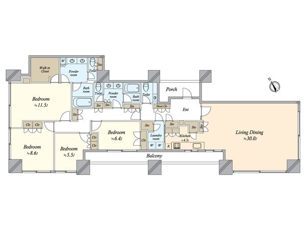 間取図(平面図)