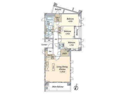 間取図(平面図)