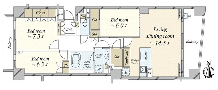 間取図(平面図)