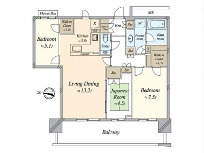 間取図(平面図)
