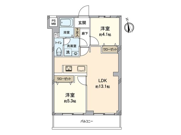 キャッスルマンション成城学園 リビング リビング