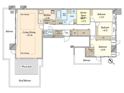 間取図(平面図)