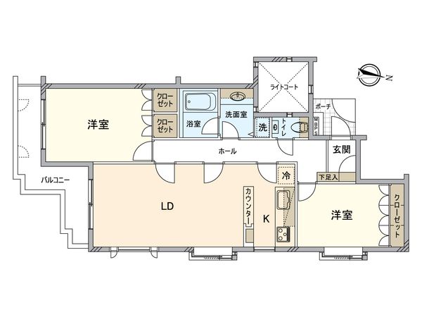 グリーンキャピタル成城三丁目 間取図(平面図) グリーンキャピタル成城三丁目 間取図(平面図)
