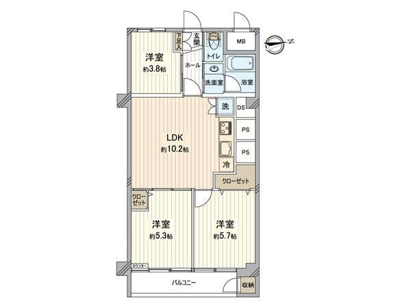 間取図(平面図)