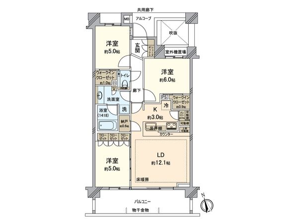 間取図(平面図)