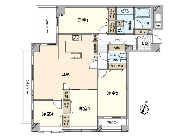 間取図(平面図)