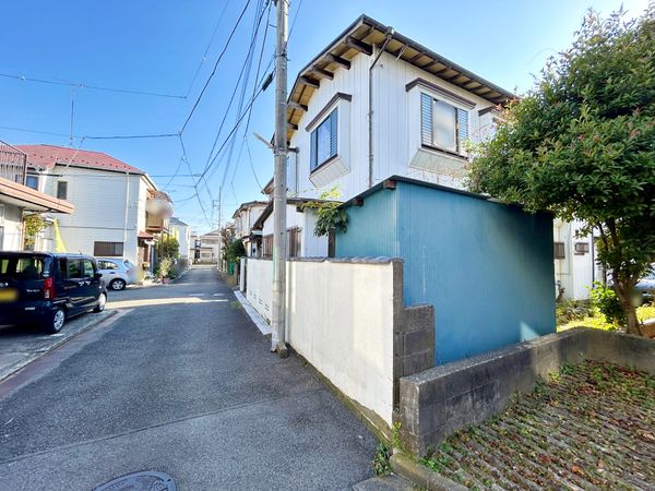 座間市ひばりが丘2丁目 土地 前面道路含む外観 座間市ひばりが丘2丁目 土地 前面道路含む外観