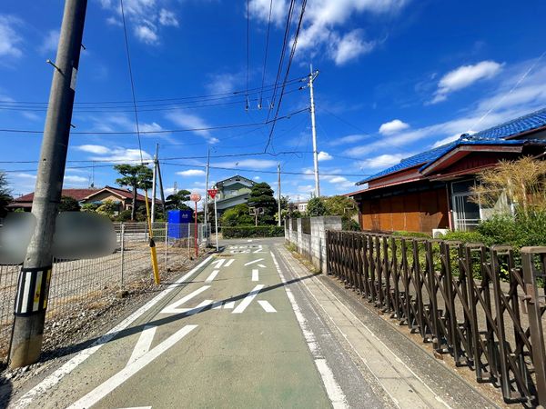 武蔵村山市三ツ木2丁目 土地 前面道路含む外観 前面道路含む外観