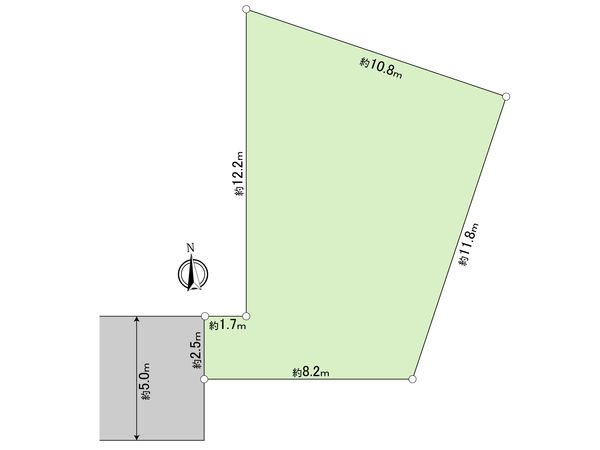 武蔵村山市中央1丁目 土地 区画図 武蔵村山市中央1丁目 土地 区画図