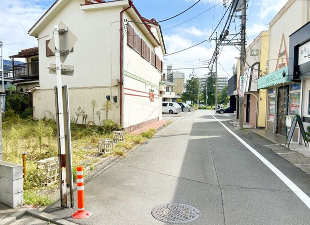 立川市上砂町3丁目土地 2号地 前面道路含む外観
