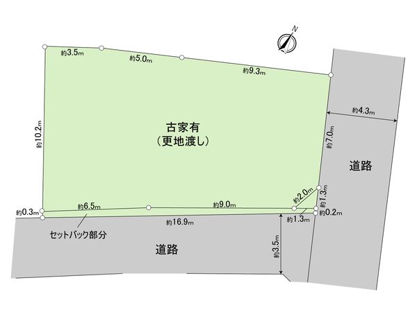 立川市高松町1丁目 土地 区画図 立川市高松町1丁目 土地 区画図