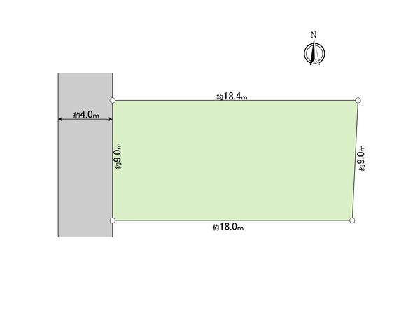 立川市砂川町1丁目 土地 区画図 立川市砂川町1丁目 土地 区画図