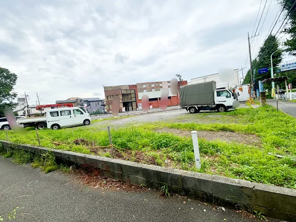 土地と前面道路