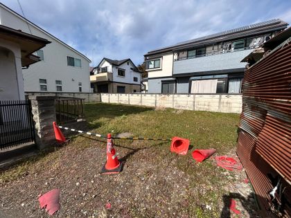 羽村市羽西3丁目 土地(南道路区画) 土地写真