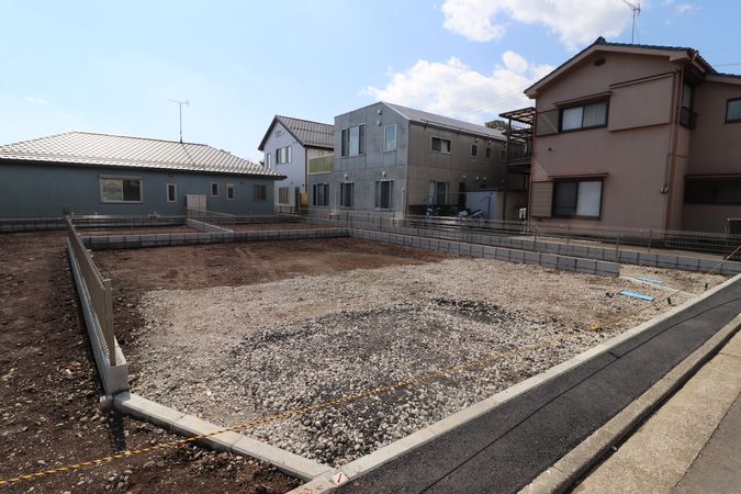 立川市錦町5丁目土地 1区画 前面道路含む外観 立川市錦町5丁目土地 1区画 前面道路含む外観