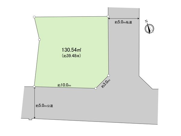 日野市新町1丁目 土地 全体区画図 日野市新町1丁目 土地 全体区画図
