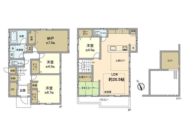 間取図(平面図)