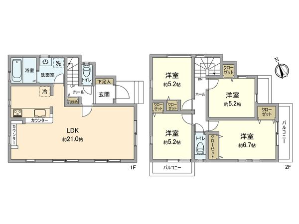 間取図(平面図)