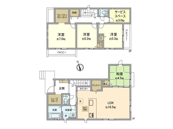 間取図(平面図)