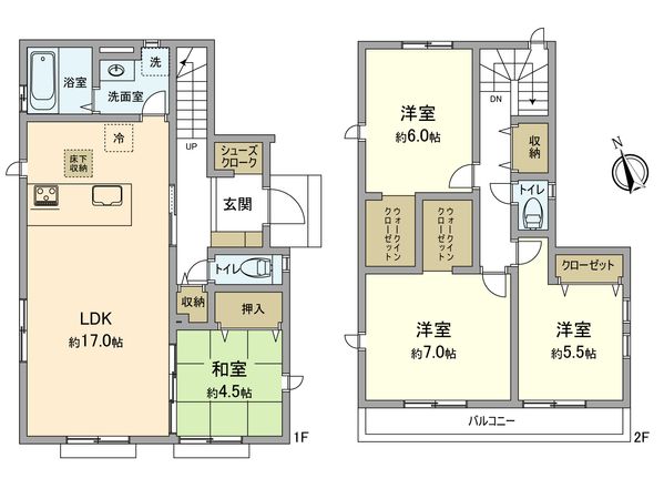 間取図(平面図)