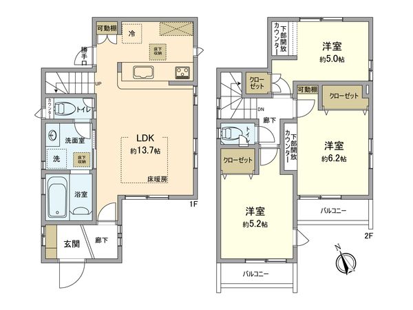 間取図(平面図)