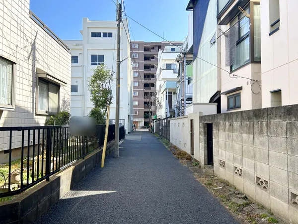 前面道路
