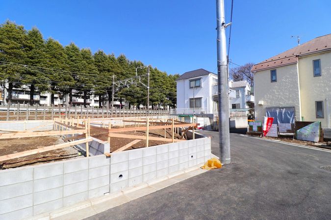 国立市谷保 新築戸建1号棟 外観