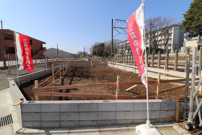 国立市谷保 新築戸建3号棟 外観