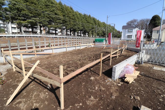 国立市谷保 新築戸建3号棟 外観