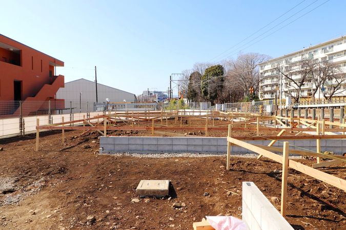 国立市谷保 新築戸建4号棟 外観