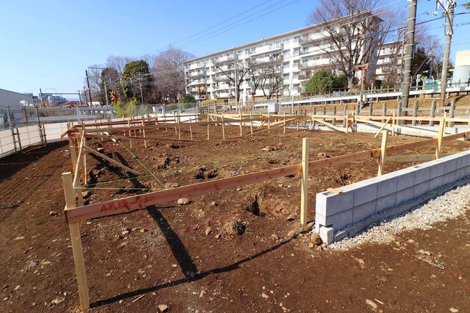 国立市谷保 新築戸建4号棟 外観