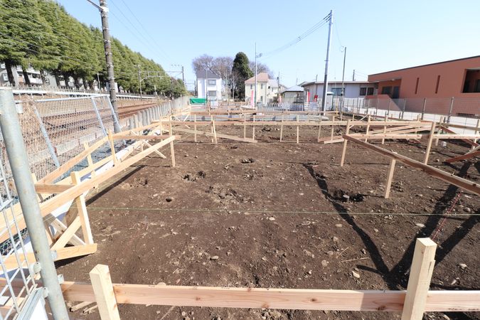 国立市谷保 新築戸建5号棟 外観