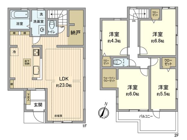 間取図(平面図)